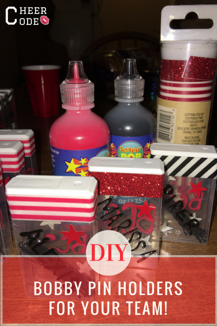 DIY Bobby Pin Holders For Your Team! – Cheer Code